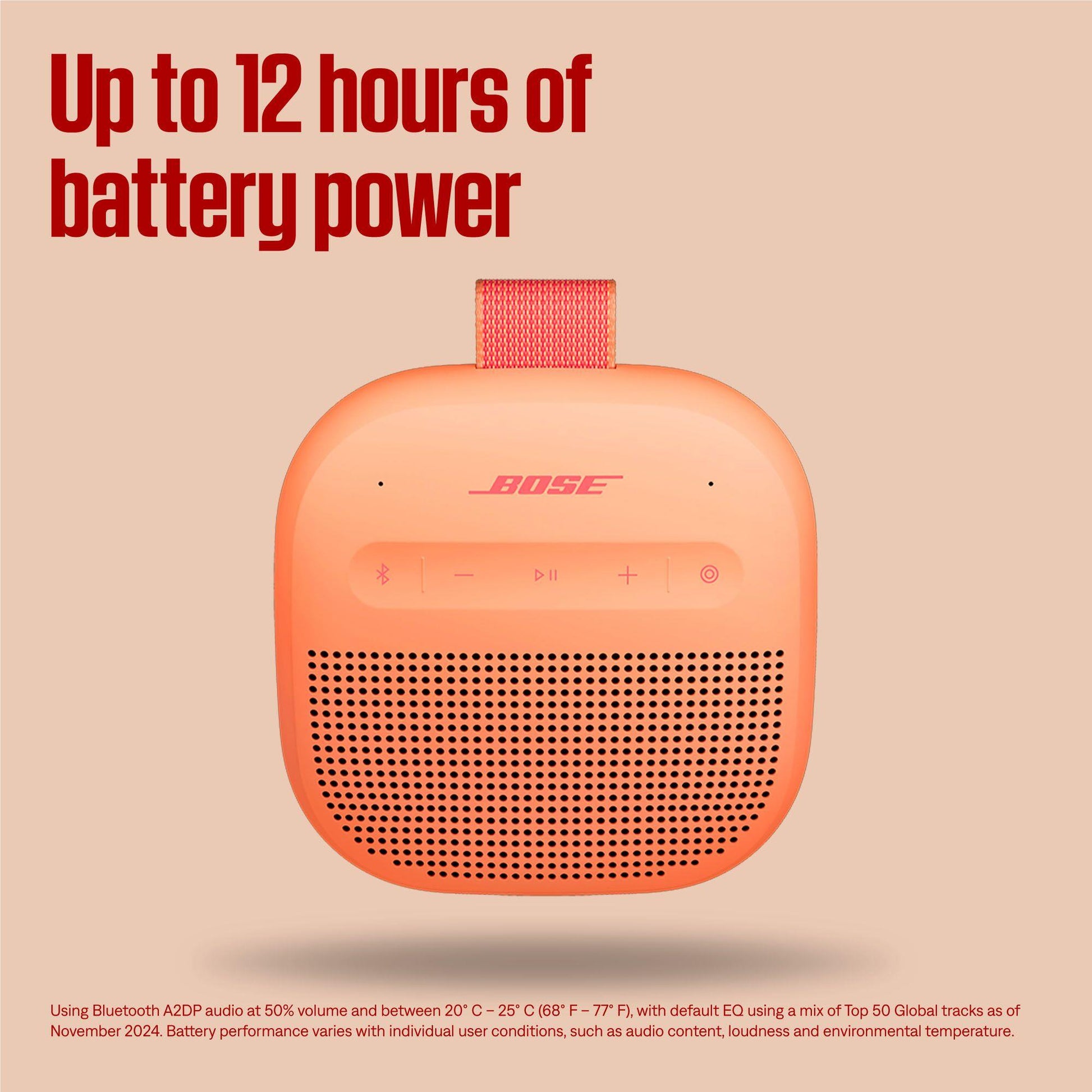 Bose SoundLink Micro Portable Speaker 2nd Gen (Peach)