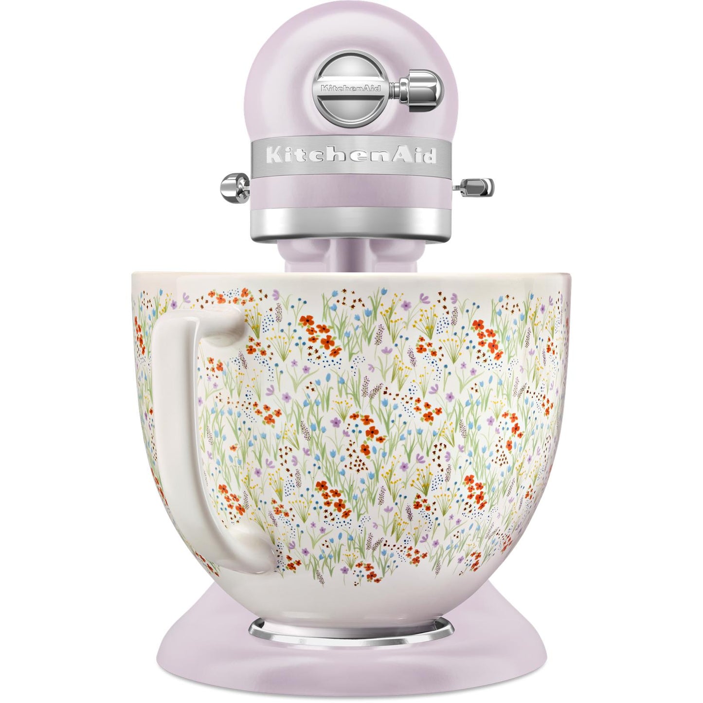 KitchenAid KSM156 4.7L Artisan Stand Mixer with Ceramic Floral Bowl