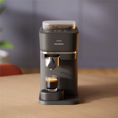 Philips Baristina Espresso Machine (Silhouette Black)