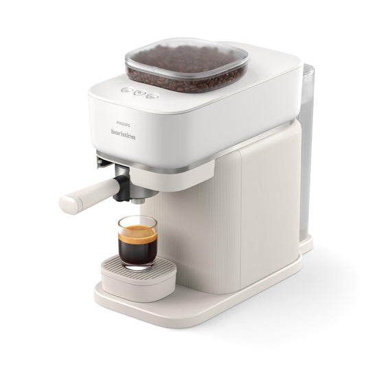 Philips Baristina Espresso Machine (Cloud White)