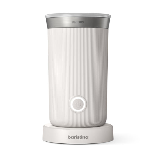 Philips Baristina Hot & Cold Milk Frother (Cloud White)