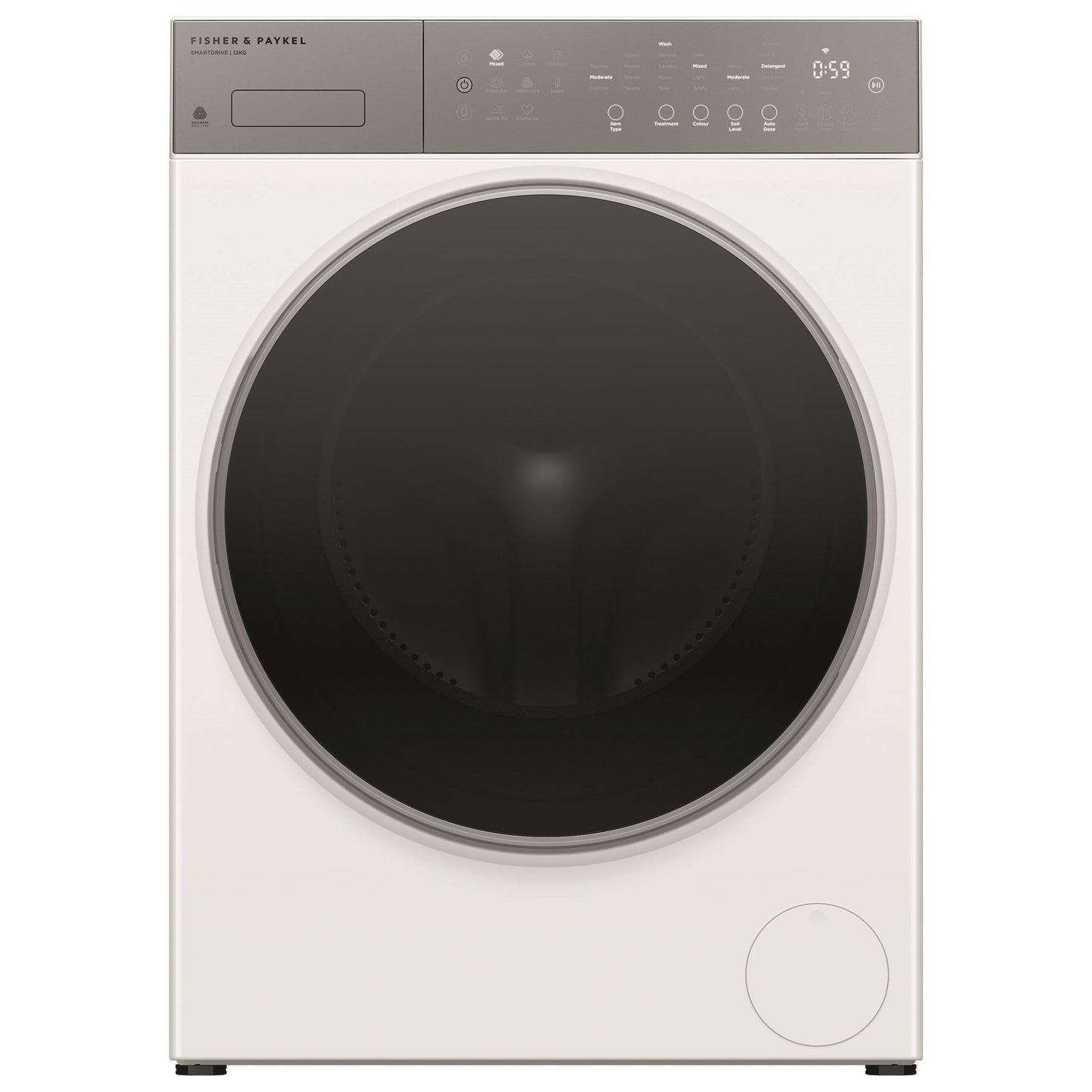 Fisher & Paykel WH1260P5 Series 5 12kg Contemporary Front Load Washer