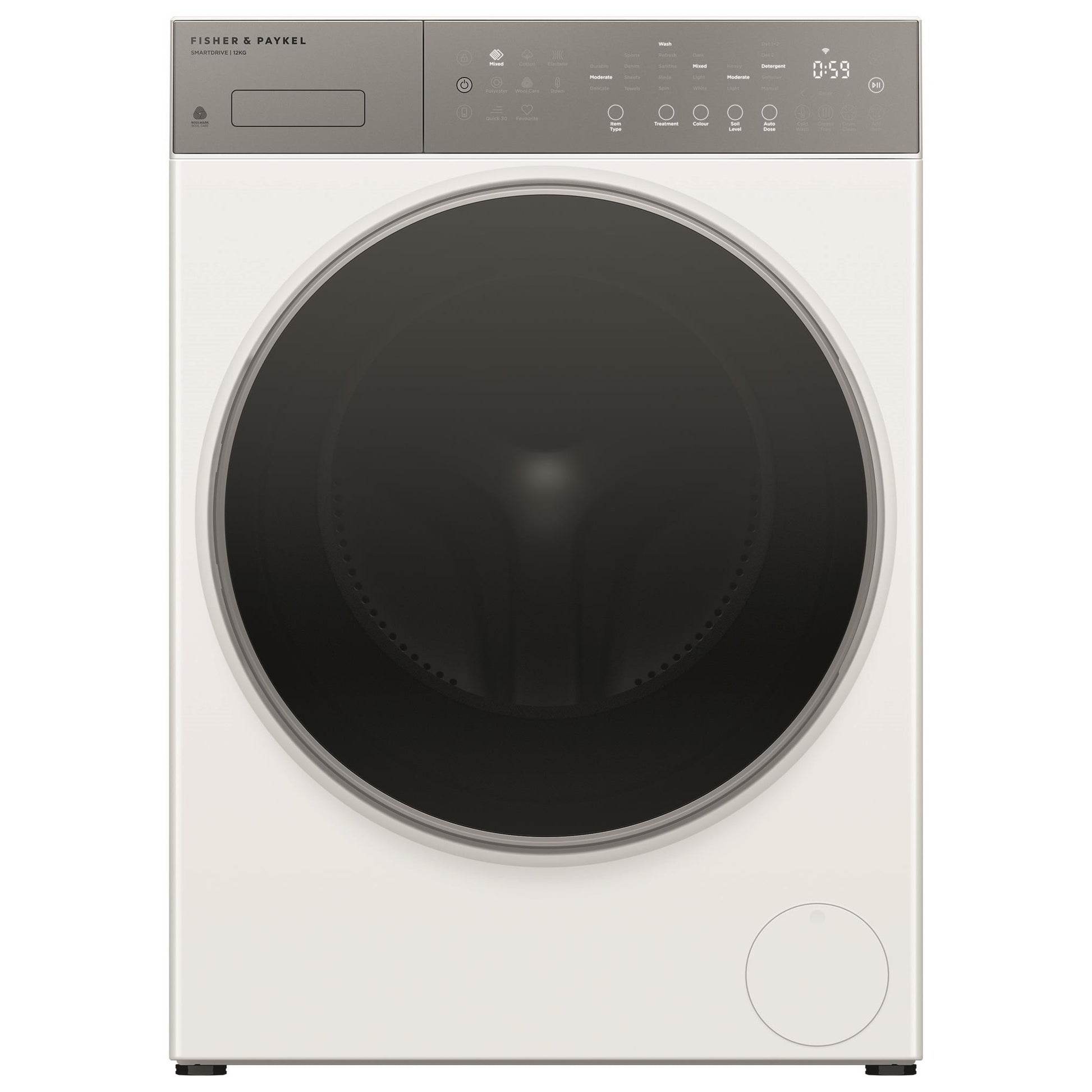 Fisher & Paykel WH1260P5 Series 5 12kg Contemporary Front Load Washer