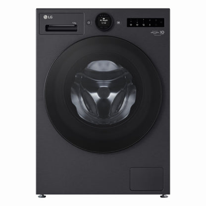 LG WX9-1412MB Series 9 12kg Front Load Washer (Matte Black)