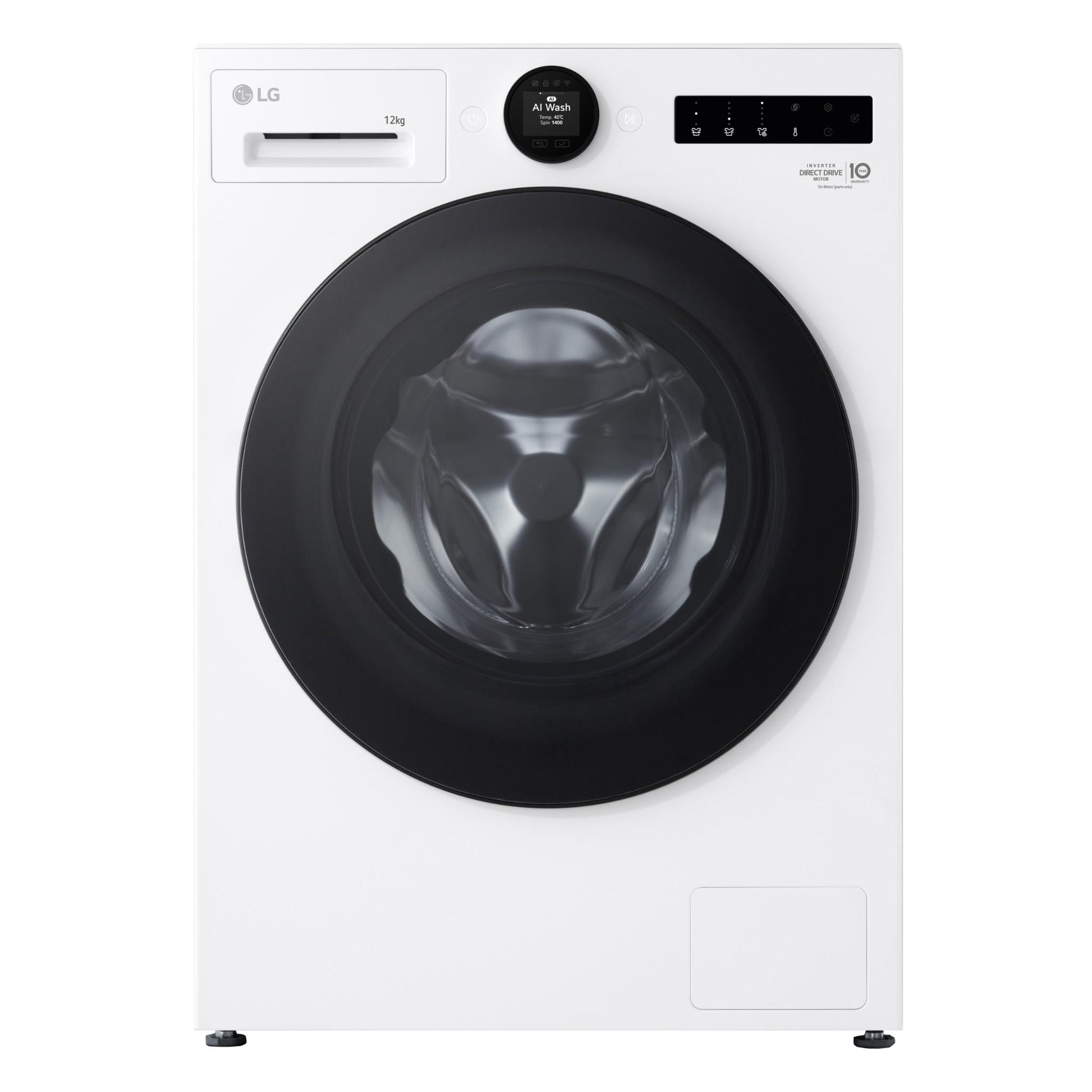 LG WX9-1412W Series 9 12kg Front Load Washer (White)