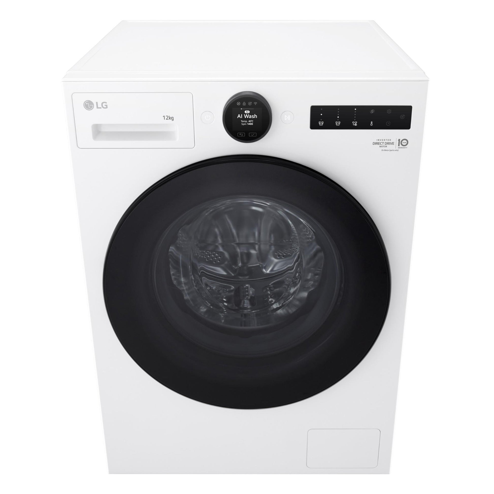 LG WX9-1412W Series 9 12kg Front Load Washer (White)