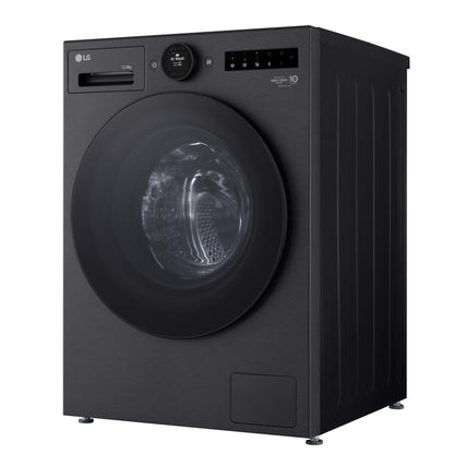LG WXC101412MB 12kg/8kg 10 Series AI Front Load Washer Dryer Combo (Matte Black)