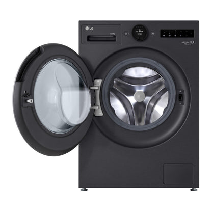 LG WXC101412MB 12kg/8kg 10 Series AI Front Load Washer Dryer Combo (Matte Black)