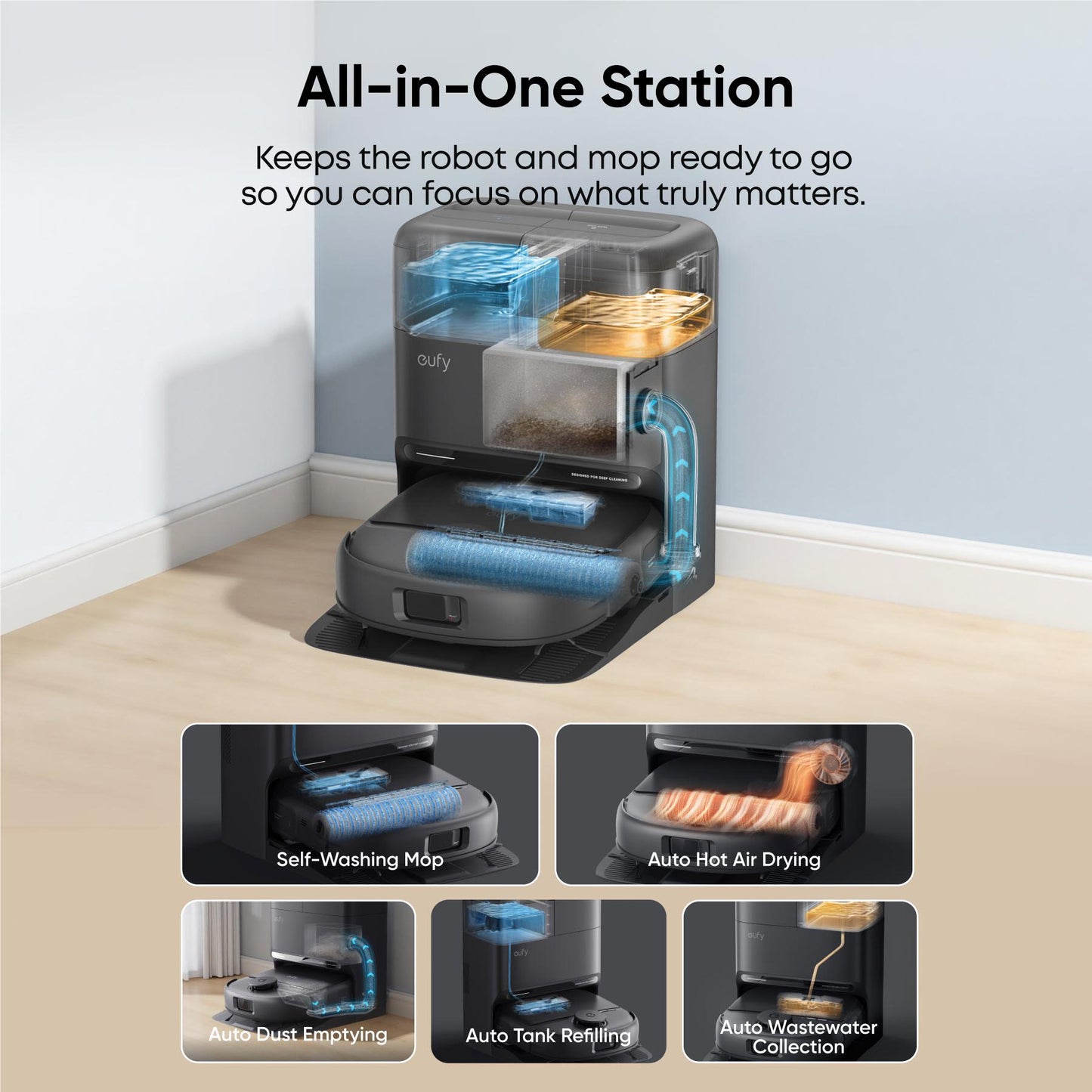 Eufy Omni C28 Robot Vacuum