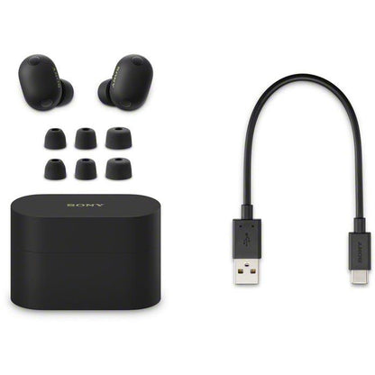 Sony WF-1000X M6 Truly Wireless Noise Cancelling Earbuds (Black)