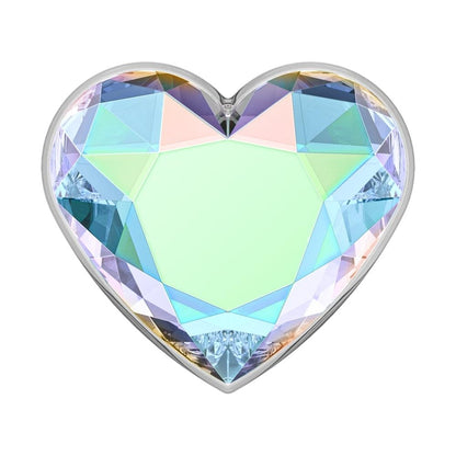 PopSockets PopTop Phone Grip/Holder (Iridescent Crystal Heart)