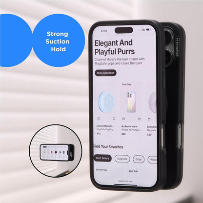 PopSockets PopTop Phone Grip/Holder Suction (Frost)