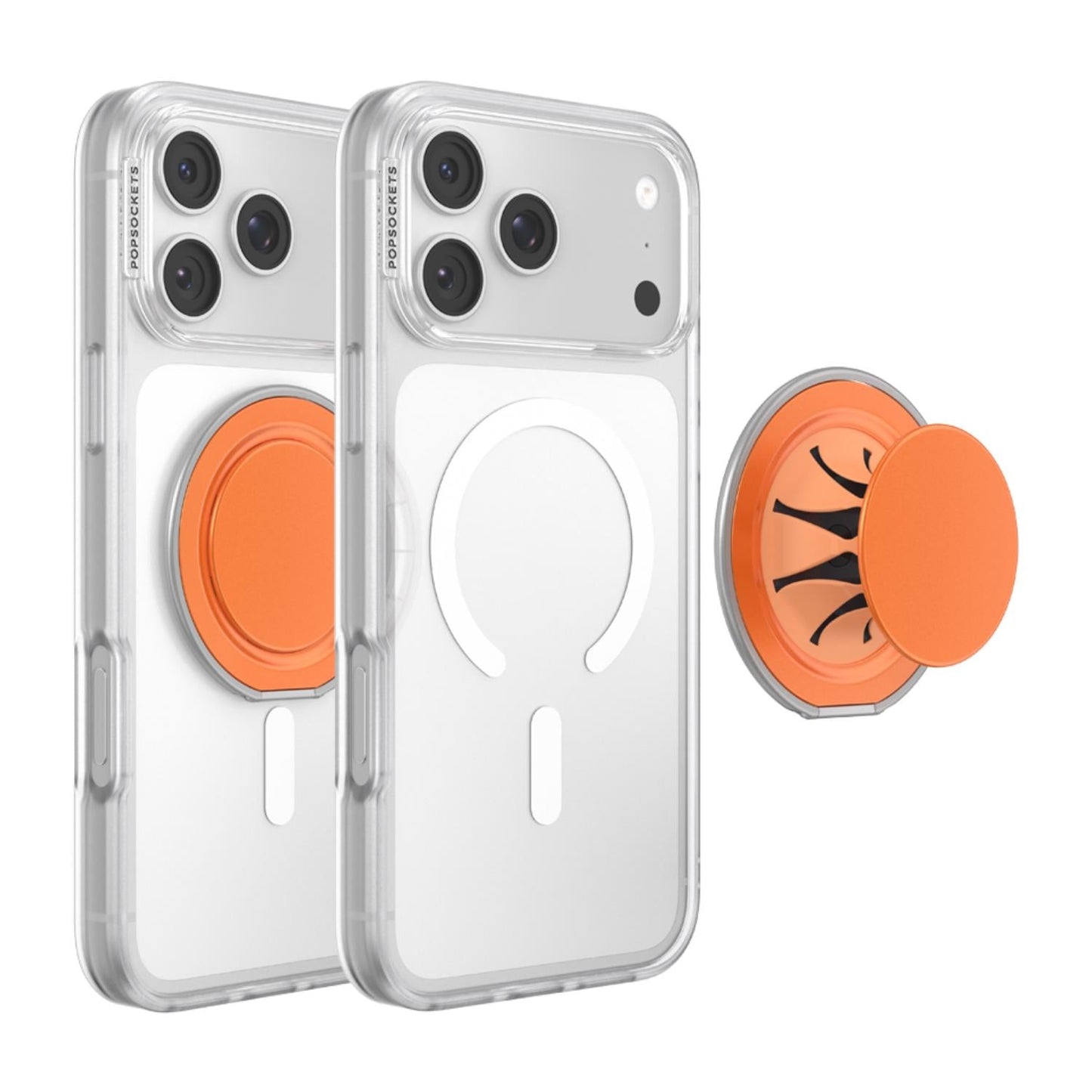 PopSockets Low-Pro PopGrip MagSafe Phone Grip/Stand (Orange)
