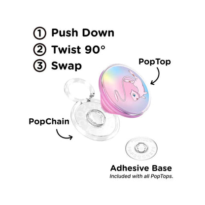 Pokemon X Popsockets PopTop Phone Grip/Holdere (Mew Whimsy)