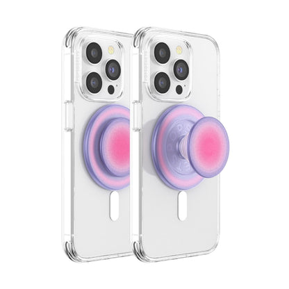 PopSockets PopGrip MagSafe Phone Grip/Stand with Swappable Top (Aura)