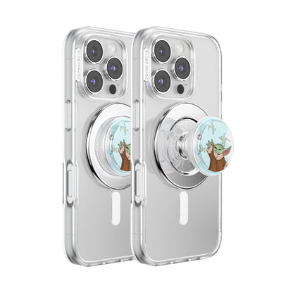 Mandalorian X PopSockets PopGrip MagSafe Phone Grip/Stand with Swappable Top (Tidepool Force Snack)
