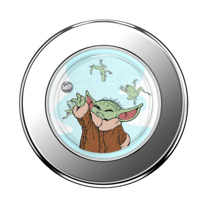 Mandalorian X PopSockets PopGrip MagSafe Phone Grip/Stand with Swappable Top (Tidepool Force Snack)