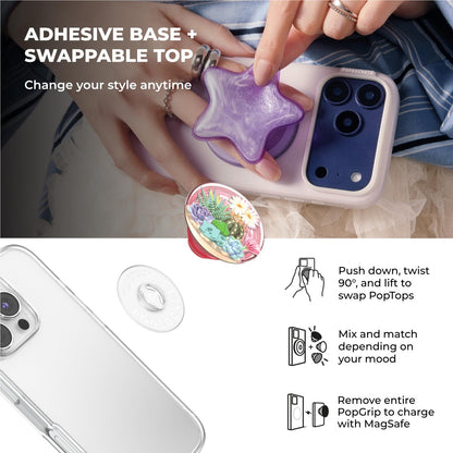 Pokemon X Popsockets PopTop Phone Grip/Holder (Bulbasaur Terrarium)