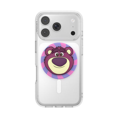 Toy Story X PopSockets PopGrip MagSafe Phone Grip/Stand with Swappable Top (Popout Lotso)