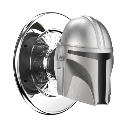 Mandalorian X PopSockets PopGrip MagSafe Phone Grip/Stand with Swappable Top (Mando Helmet)