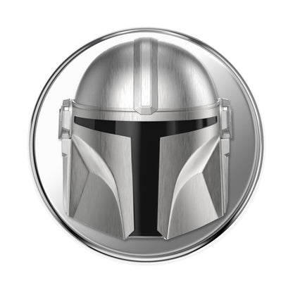 Mandalorian X PopSockets PopGrip MagSafe Phone Grip/Stand with Swappable Top (Mando Helmet)