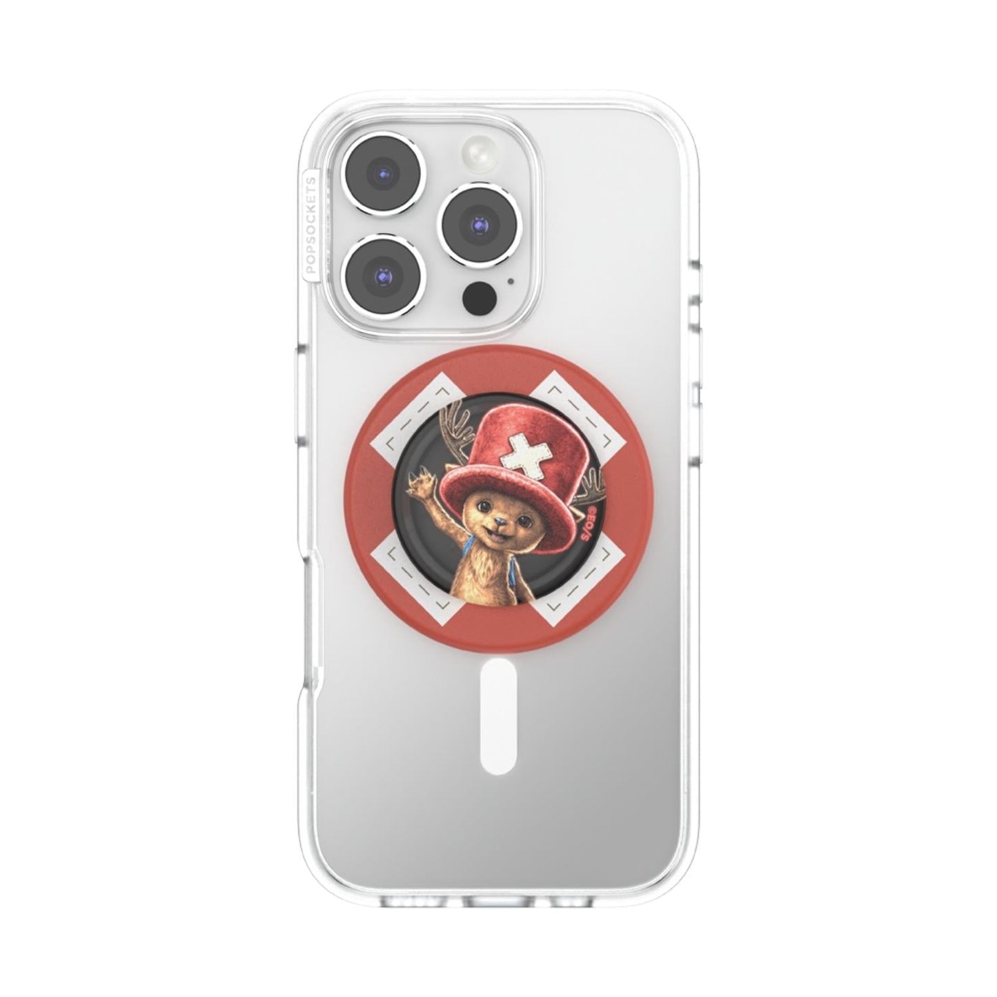 One Piece X PopSockets PopGrip MagSafe Phone Grip/Stand with Swappable Top (Chopper)