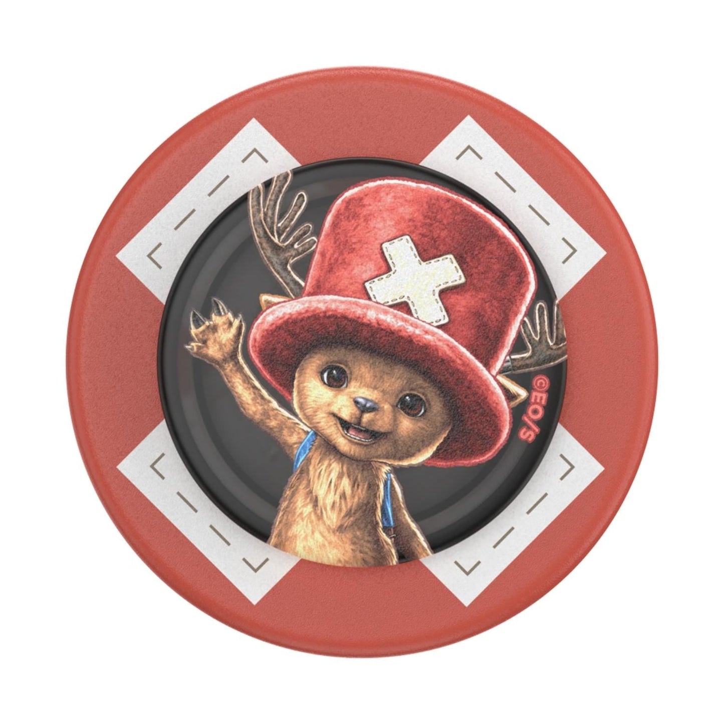 One Piece X PopSockets PopGrip MagSafe Phone Grip/Stand with Swappable Top (Chopper)