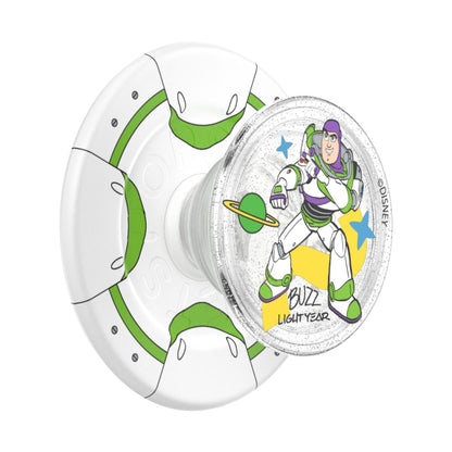 Toy Story X PopSockets PopGrip MagSafe Phone Grip/Stand with Swappable Top (Buzz)