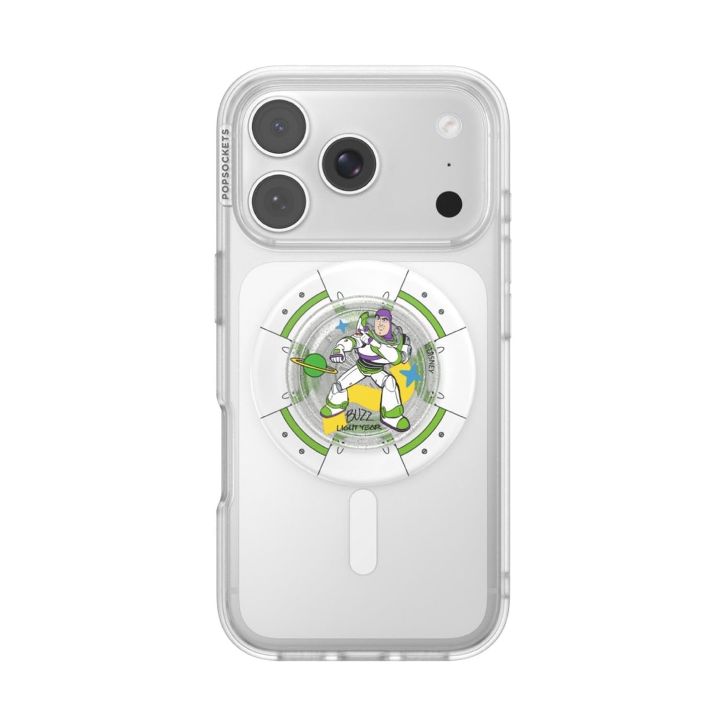 Toy Story X PopSockets PopGrip MagSafe Phone Grip/Stand with Swappable Top (Buzz)