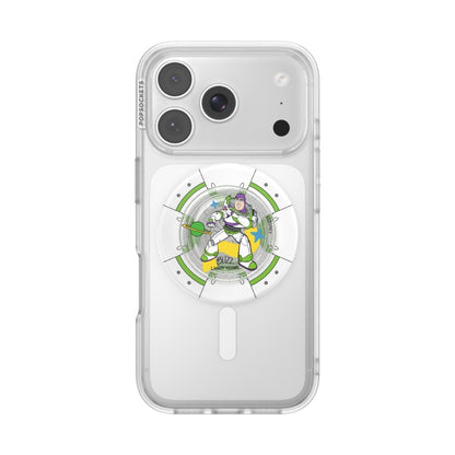 Toy Story X PopSockets PopGrip MagSafe Phone Grip/Stand with Swappable Top (Buzz)