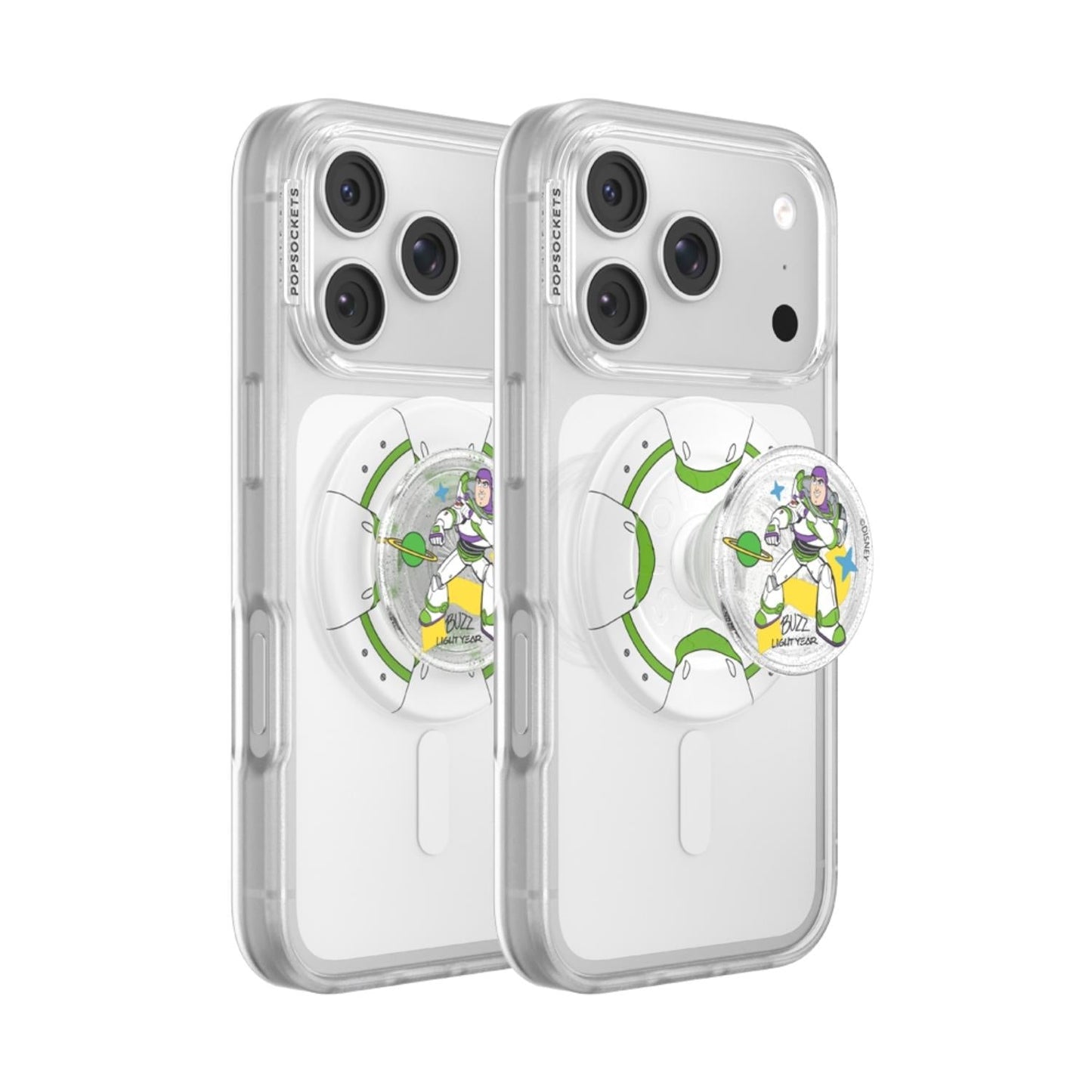 Toy Story X PopSockets PopGrip MagSafe Phone Grip/Stand with Swappable Top (Buzz)
