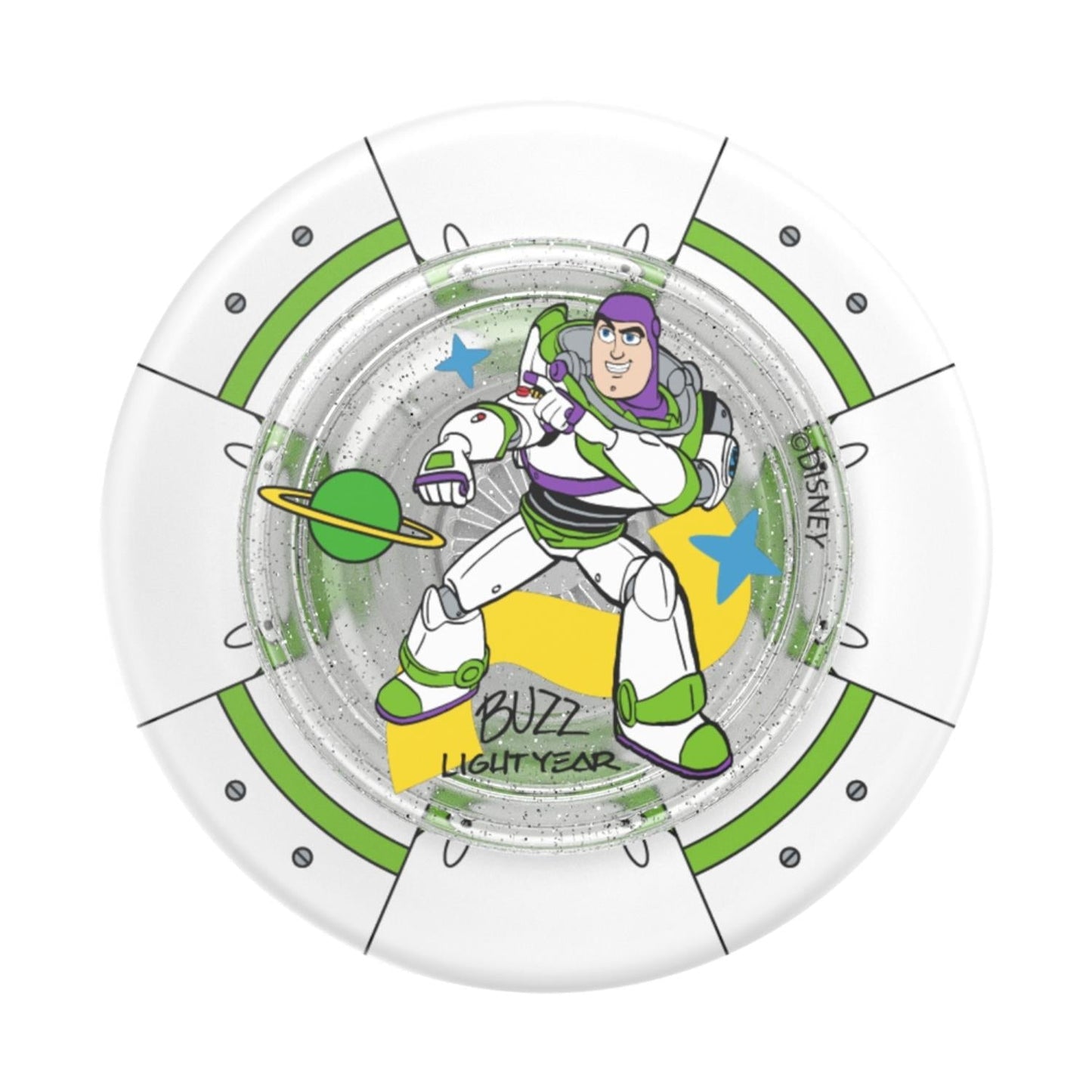 Toy Story X PopSockets PopGrip MagSafe Phone Grip/Stand with Swappable Top (Buzz)