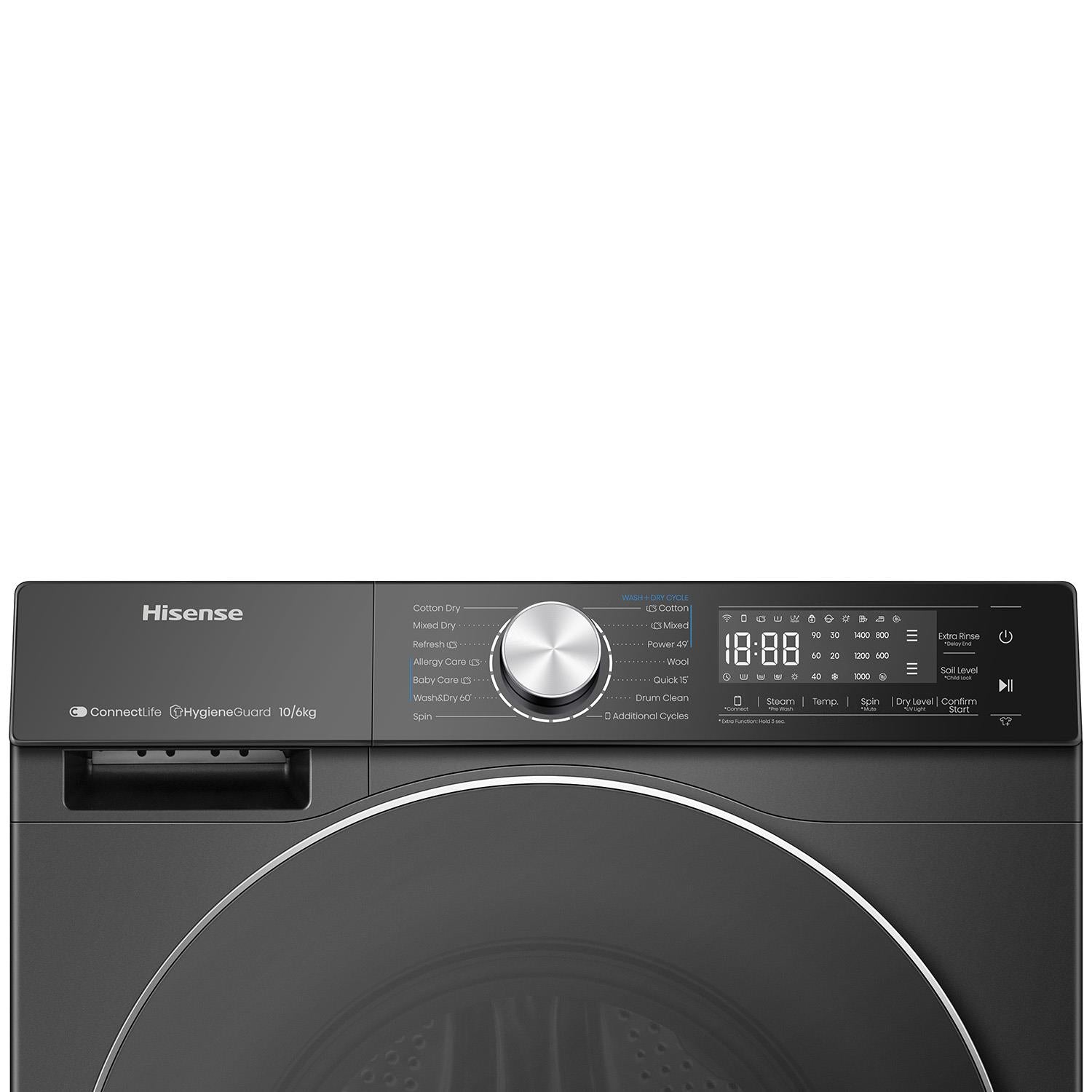 Hisense HCF7S1014BX Series 7 10kg/6kg Washer Dryer Combo