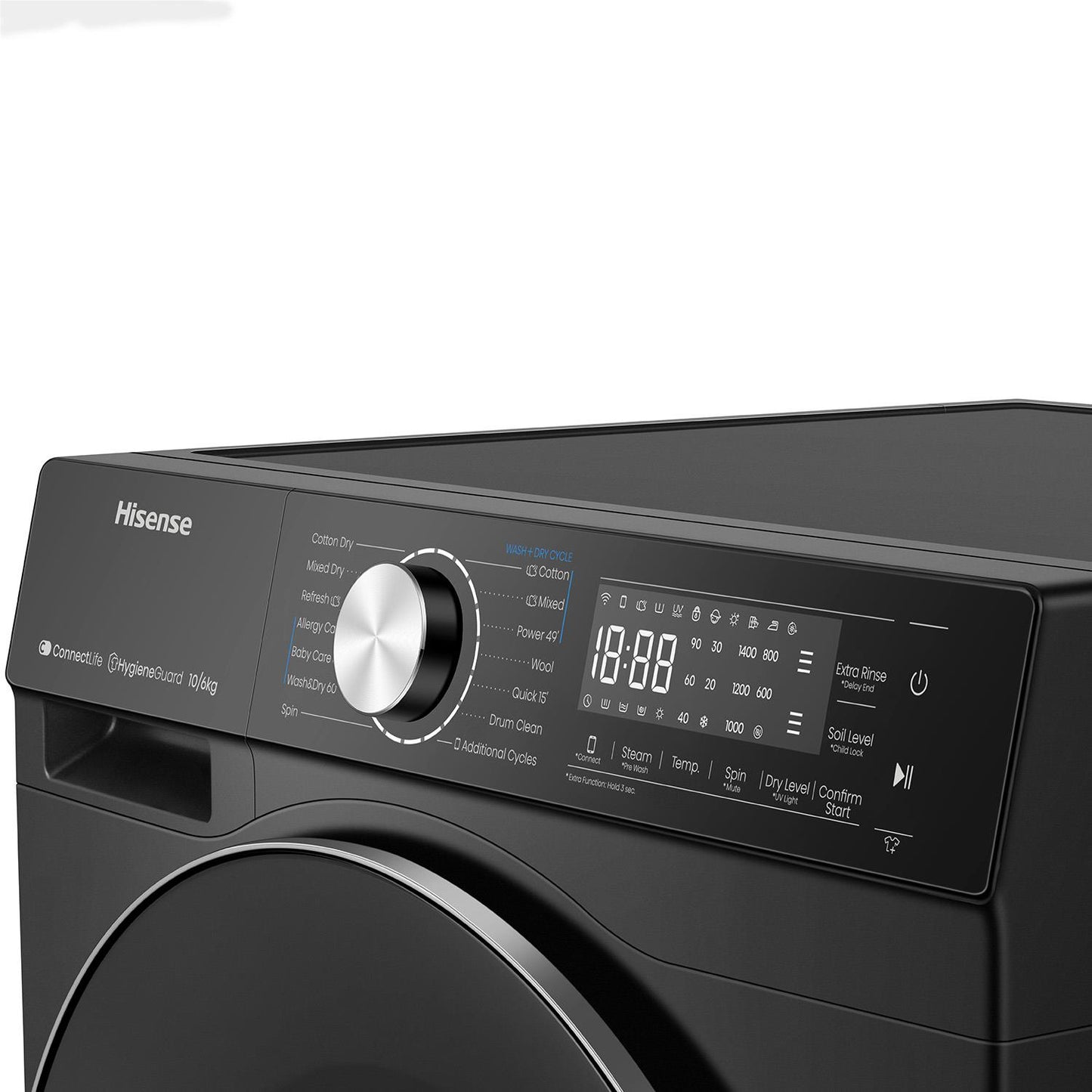 Hisense HCF7S1014BX Series 7 10kg/6kg Washer Dryer Combo