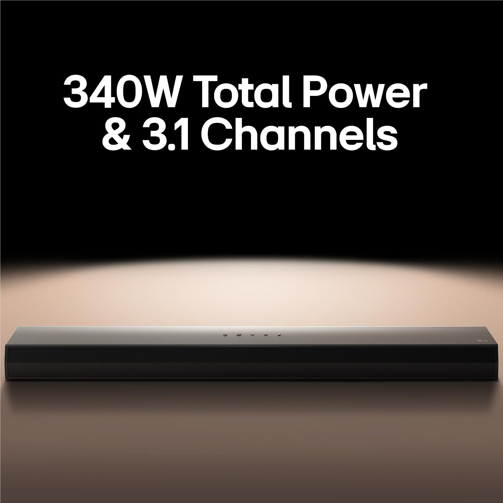 LG S60T 340W 3.1 Channel Soundbar with Dolby Digital