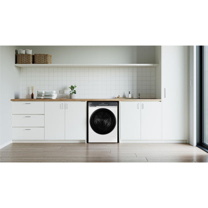 Haier HWF85KW1 300 Series 8.5kg Front Load Washer (White)