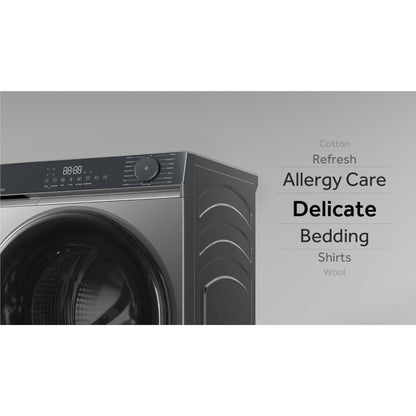 Haier HWF85KB1 300 Series 8.5kg Front Load Washer (Dark)