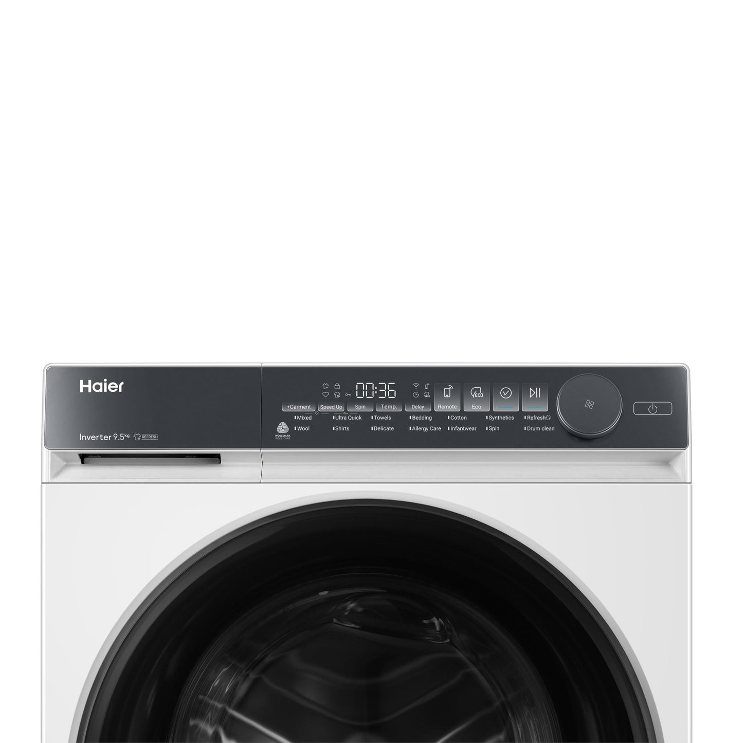 Haier HWFS95NW1 500 Series 9.5kg Front Load Washer (White)