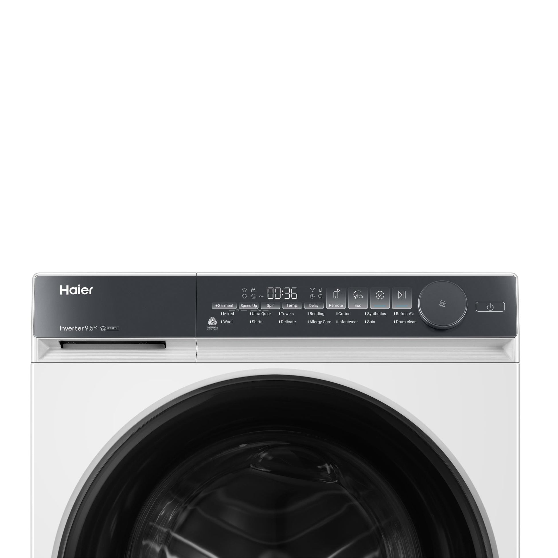 Haier HWFS95NW1 500 Series 9.5kg Front Load Washer (White)