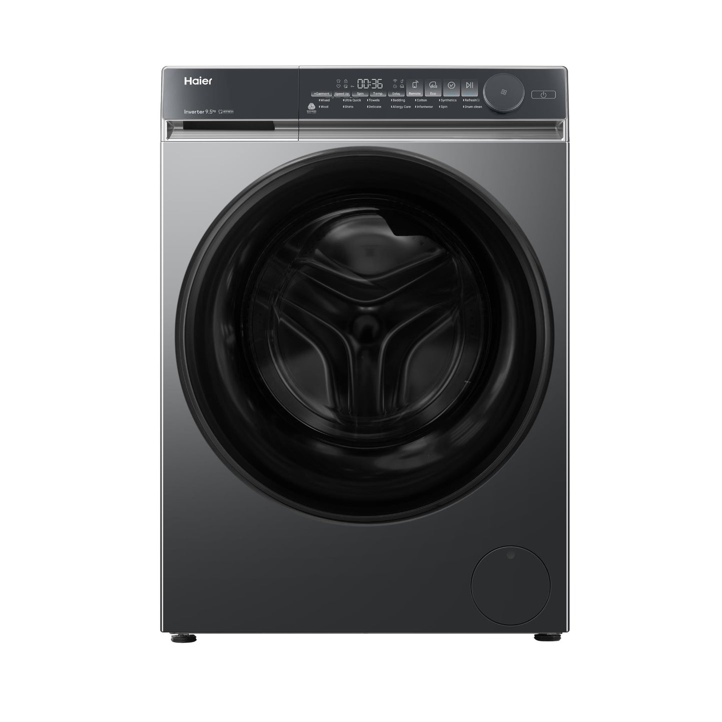Haier HWFS95NB1 500 Series 9.5kg Front Load Washer (Dark)