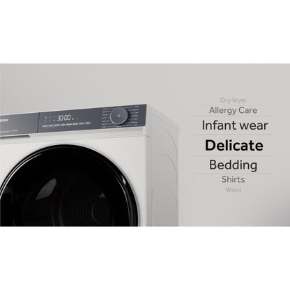 Haier HDHPS80KW1 300 Series 8kg Heat Pump Dryer (White)