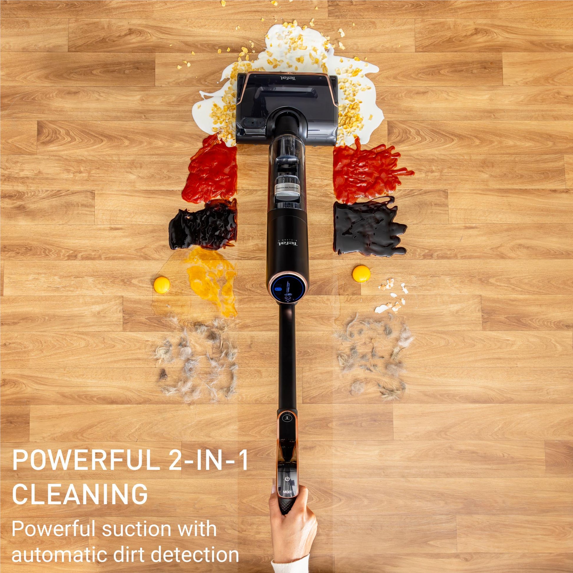 Tefal X-CLEAN 7 Cordless Vacuum & Floor Washer