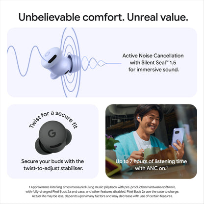 Google Pixel Buds 2a (Berry)
