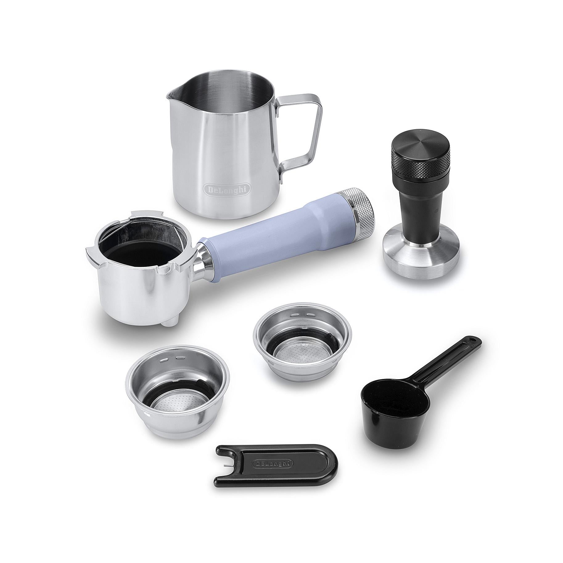 De'Longhi EC890BK Dedica Duo with Cold Brew Coffee Machine (Blue)