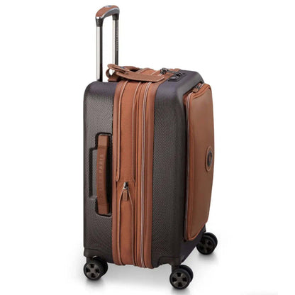 Delsey Chatelet Air 2.0 - 55 cm Expandable Laptop Cabin Suitcase - Brown