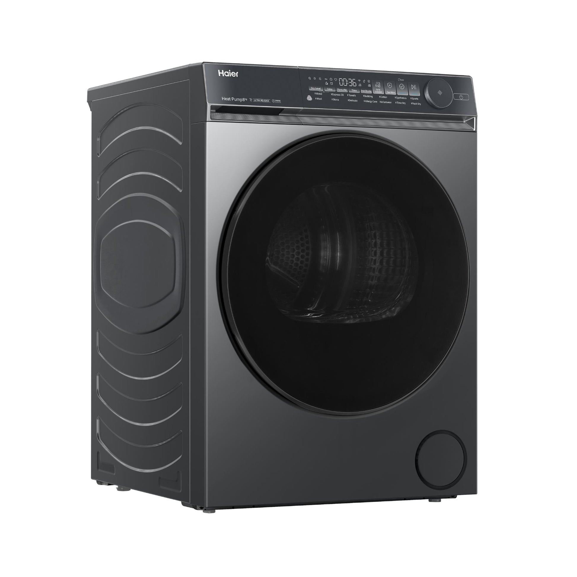 Haier HDHPS80NB1 500 Series 8kg Heat Pump Dryer (Dark)