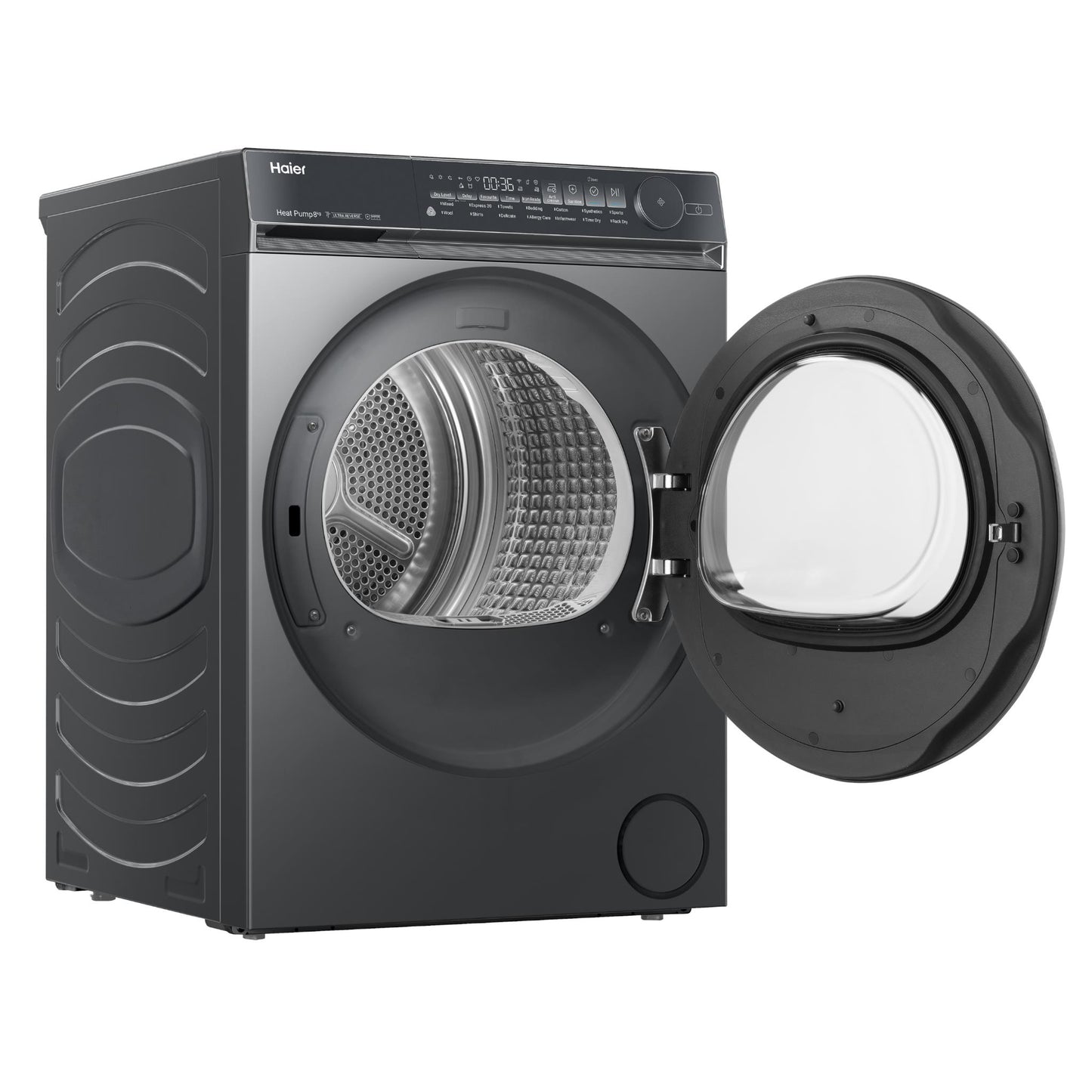 Haier HDHPS80NB1 500 Series 8kg Heat Pump Dryer (Dark)