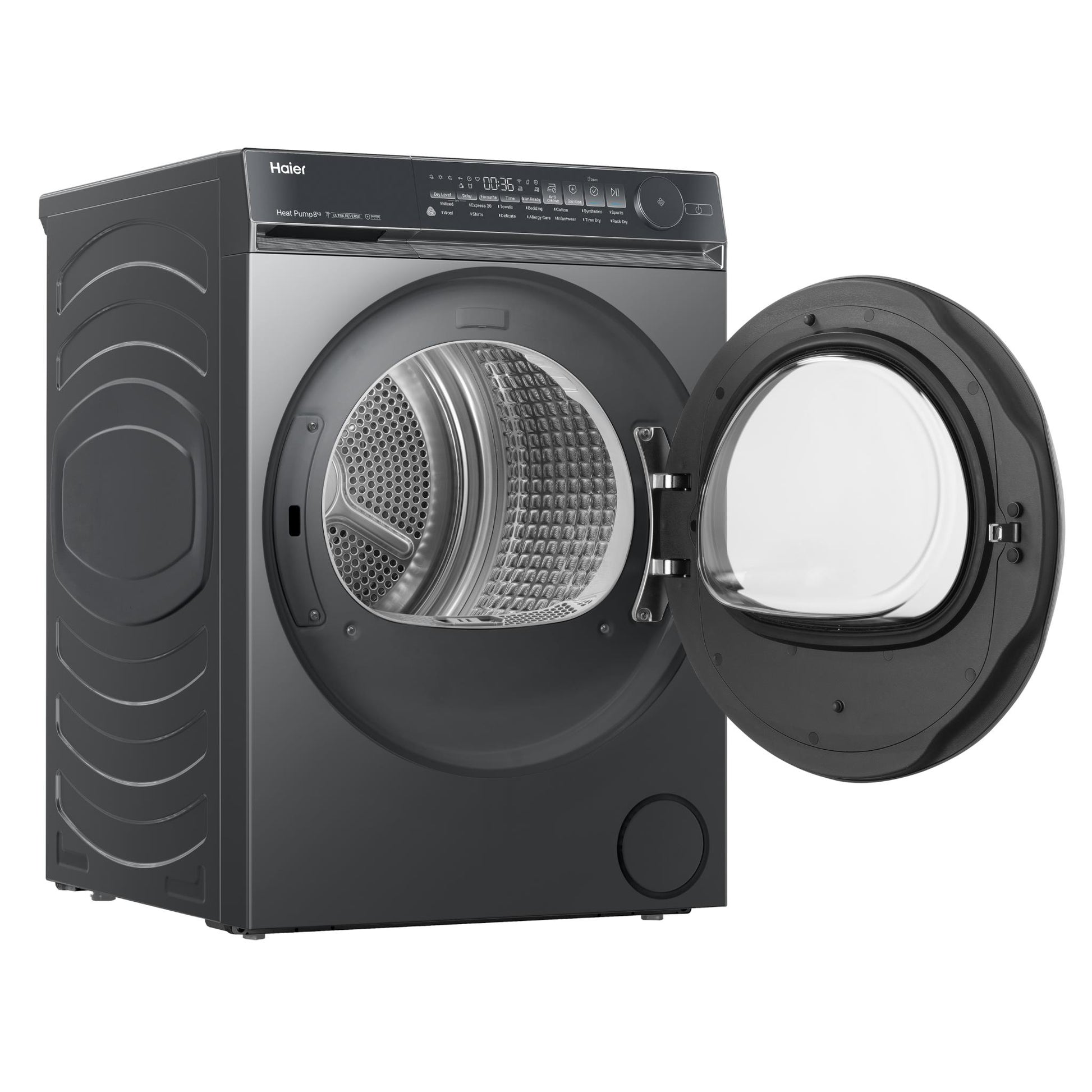 Haier HDHPS80NB1 500 Series 8kg Heat Pump Dryer (Dark)