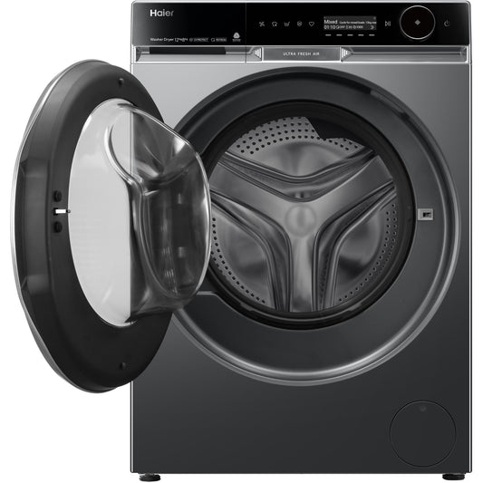 Haier HWD1280PXB1 600 Series 12kg/8kg Front Load Washer Dryer Combo (Dark)