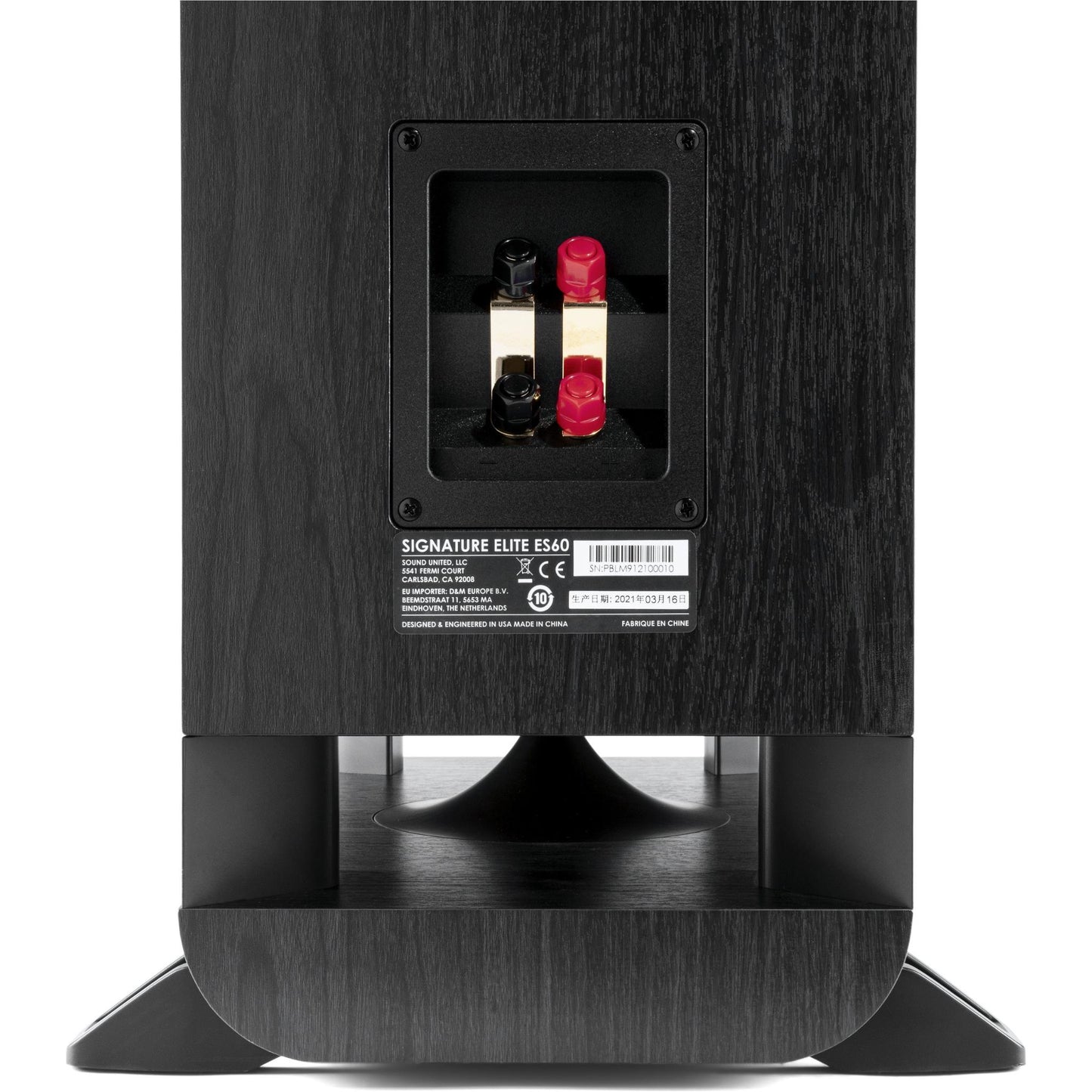 Polk Audio  ES60 Floorstanding Speakers (Black) [Pair]